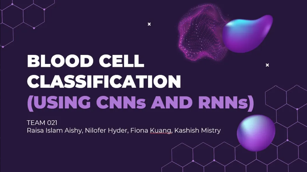 Screenshot of Machine Learning Project